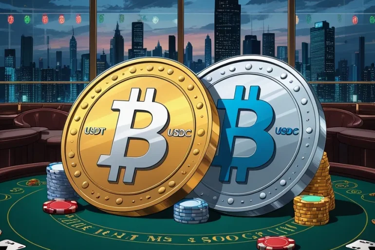 Стейблкоины казино: USDT и USDC против волатильности 40 стейблкоины казино