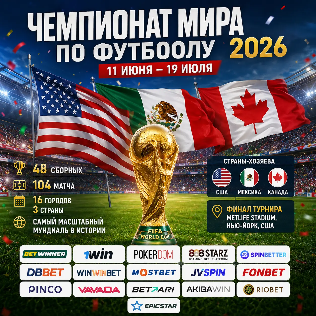 Чемпионат мира по футболу 2026: полный гид 32 чемпионат мира по футболу 2026