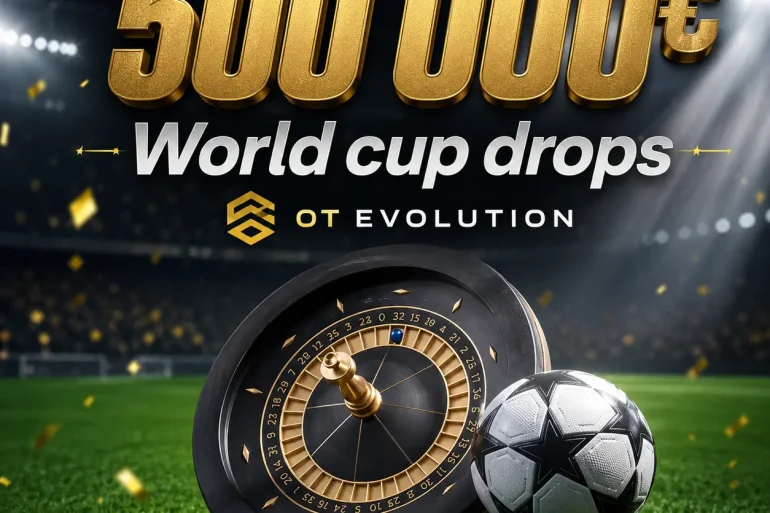 500 000€ World cup drops от Evolution 43 WORLD CUP